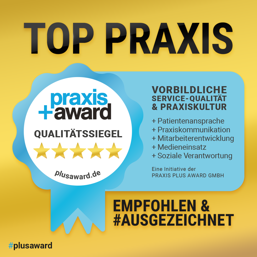 Siegel „Praxis+Award“